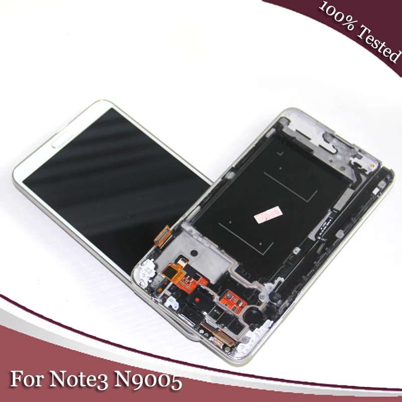 Экран ЖК-дисплей совместимый для Samsung Galaxy Note 3 LCD Note3 N9005 Сенсорный экран дигитайзер