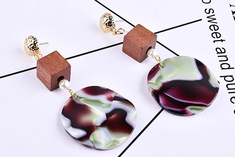 Японский и корейский Круглый акриловый материал для изготовления ювелирных