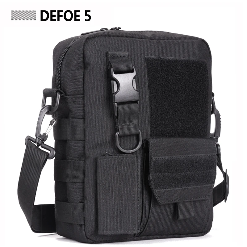 Molle Satchel Messenger Shoulder Crossbody School Leisure Bag Army Travel Hiking Camping Fly Fishing Hunting Equipment Wholesale | Багаж и