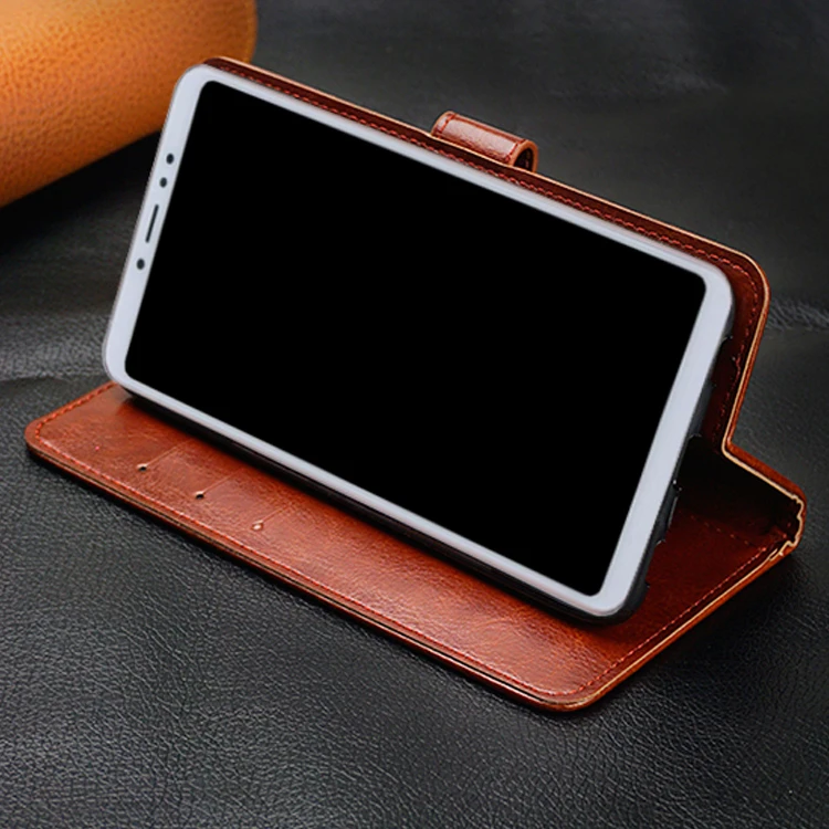 Чехол для Xiaomi Mi Max 3 откидная Обложка на заднюю панель из искусственной кожи Max3