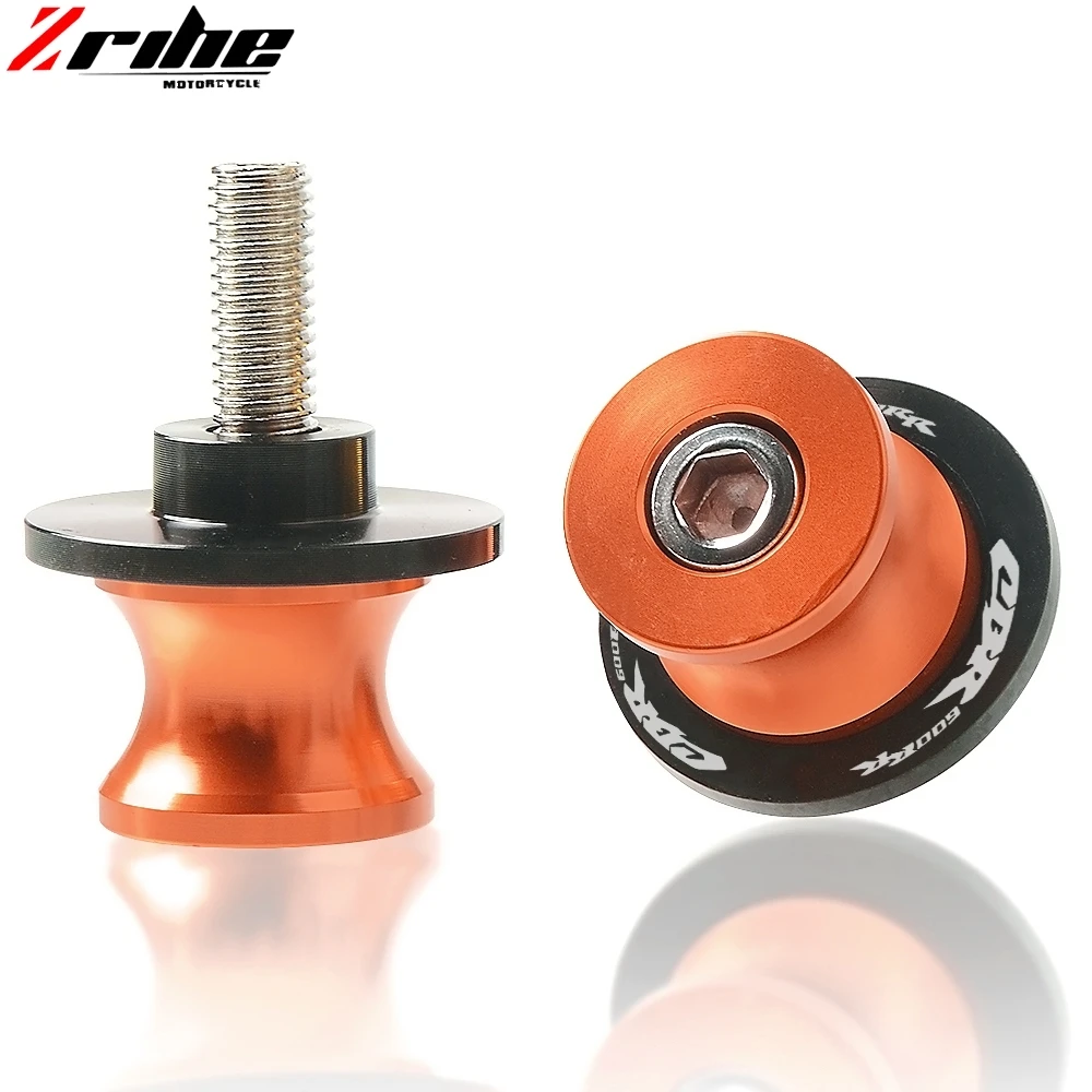 8mm Orange Аксессуары для мотоциклов M8 маятник Слайдеры Катушки стенд катушки для Honda CBR 600 RR CBR 600RR CBR600rr 2003 2004 2005 2006 2007 - Цвет: 8mm Orange