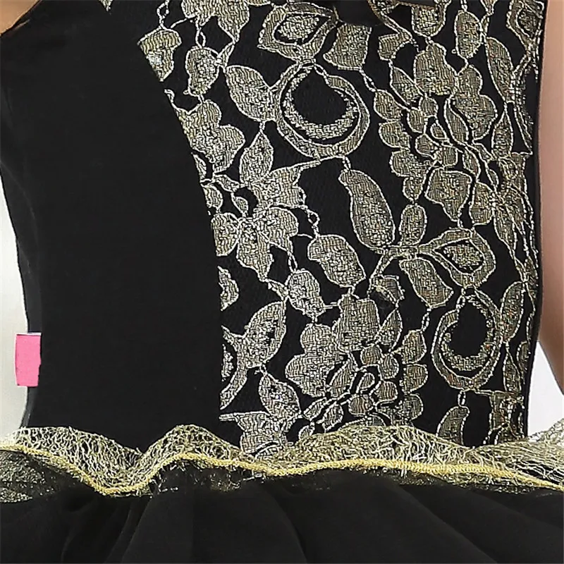 Новое поступление детское черное классическое балетное платье пачка для девочек