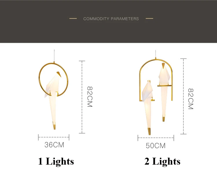 Postmodern novelty LED living room wall sconces aisle lighting nordic fixtures loft bird wall lamps bedroom bedside wall lights