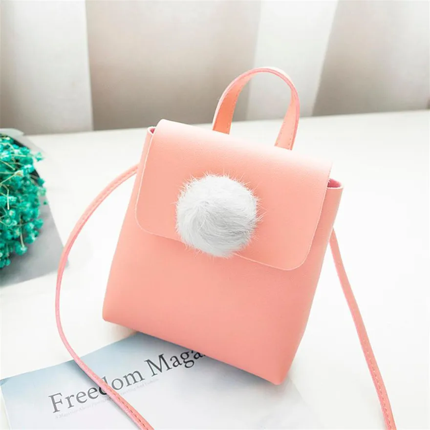 MOLAVE сумки женские твердые для Для женщин Hasp модная одежда девочек Hairball крышка