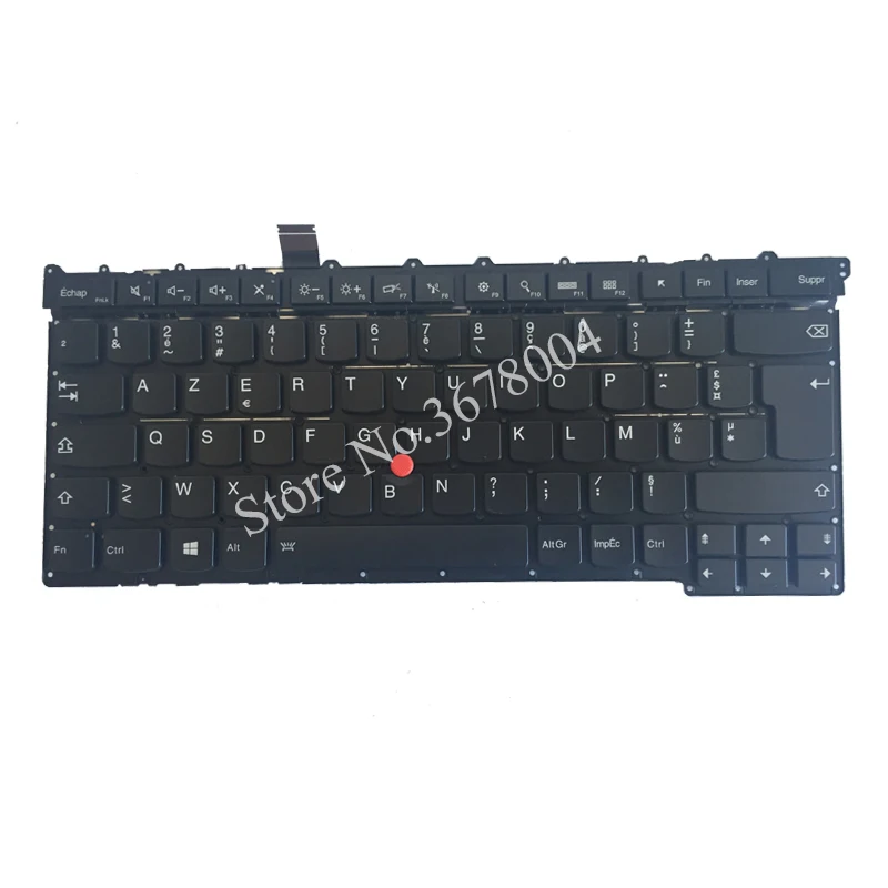 Новая Французская клавиатура для lenovo Thinkpad Carbon X1 Gen 3 3rd 2015 Клавиатура США MQ6 84
