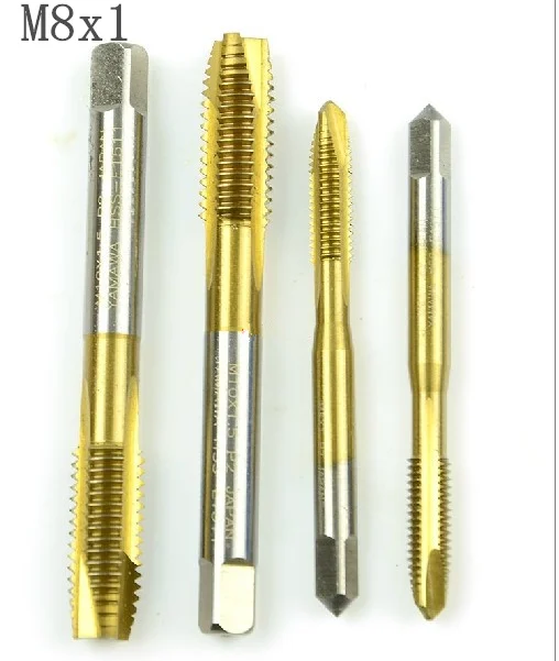 YAMAWA HSS E прямая флейта Резьба Кран m8x1 10 шт./лот Бесплатная доставка thread tap tap