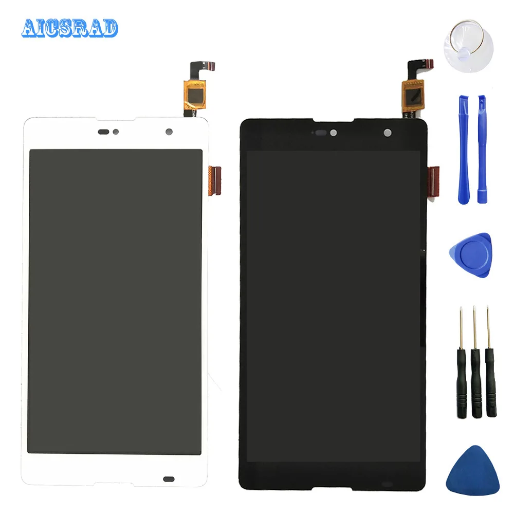 AICSRAD 100% протестированная стеклянная панель для BLU Grand 5 HD G030U ЖК дисплей + сборка
