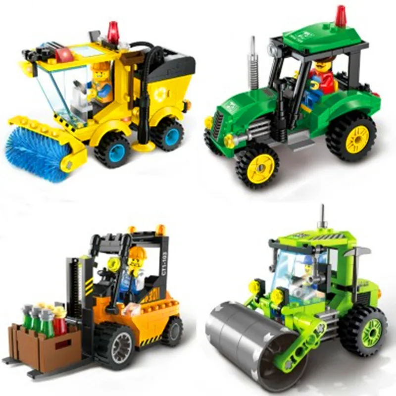 Legoings Сборная модель строительные блоки набор игрушек сделай сам развивающие