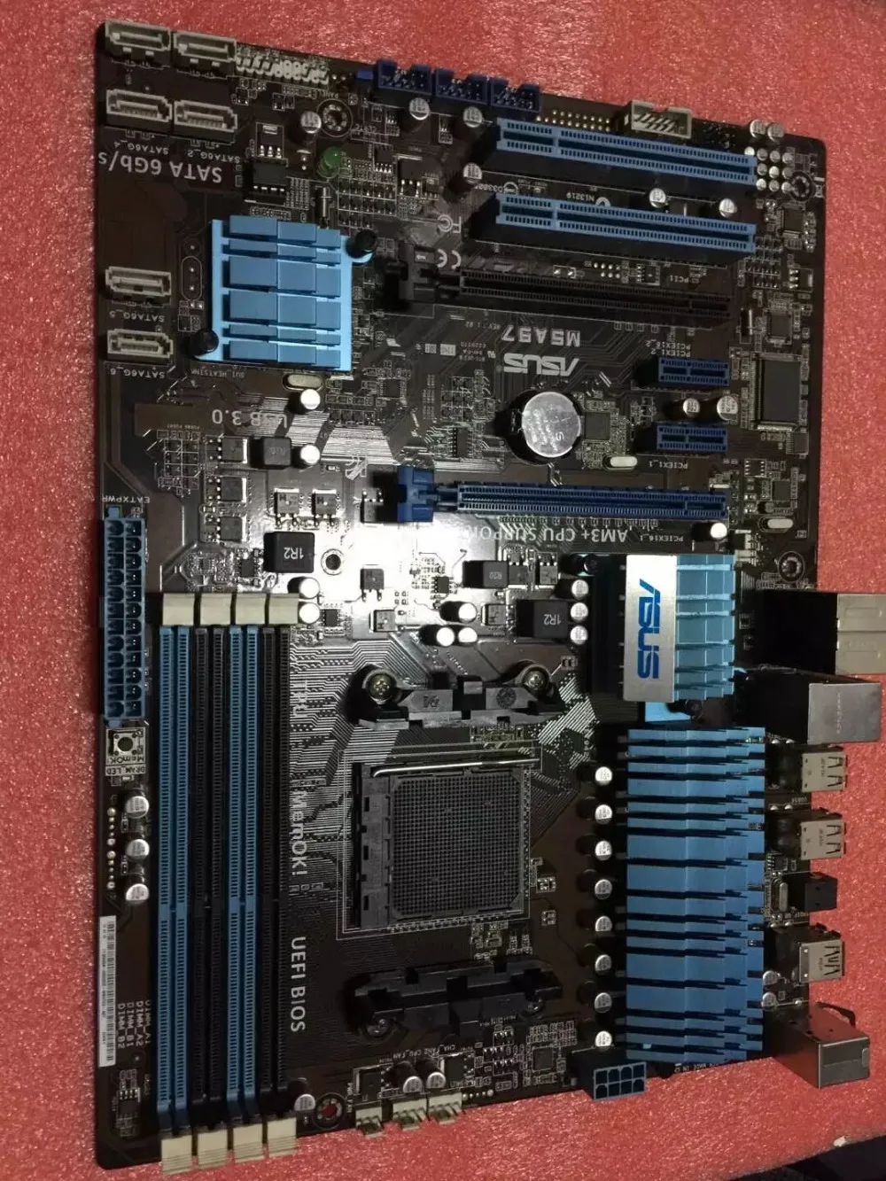 100% оригинал доска для Asus M5A97 DDR3 AM3 + 32 ГБ ATX 970 USB 3 0 Бесплатная доставка|Звуковые