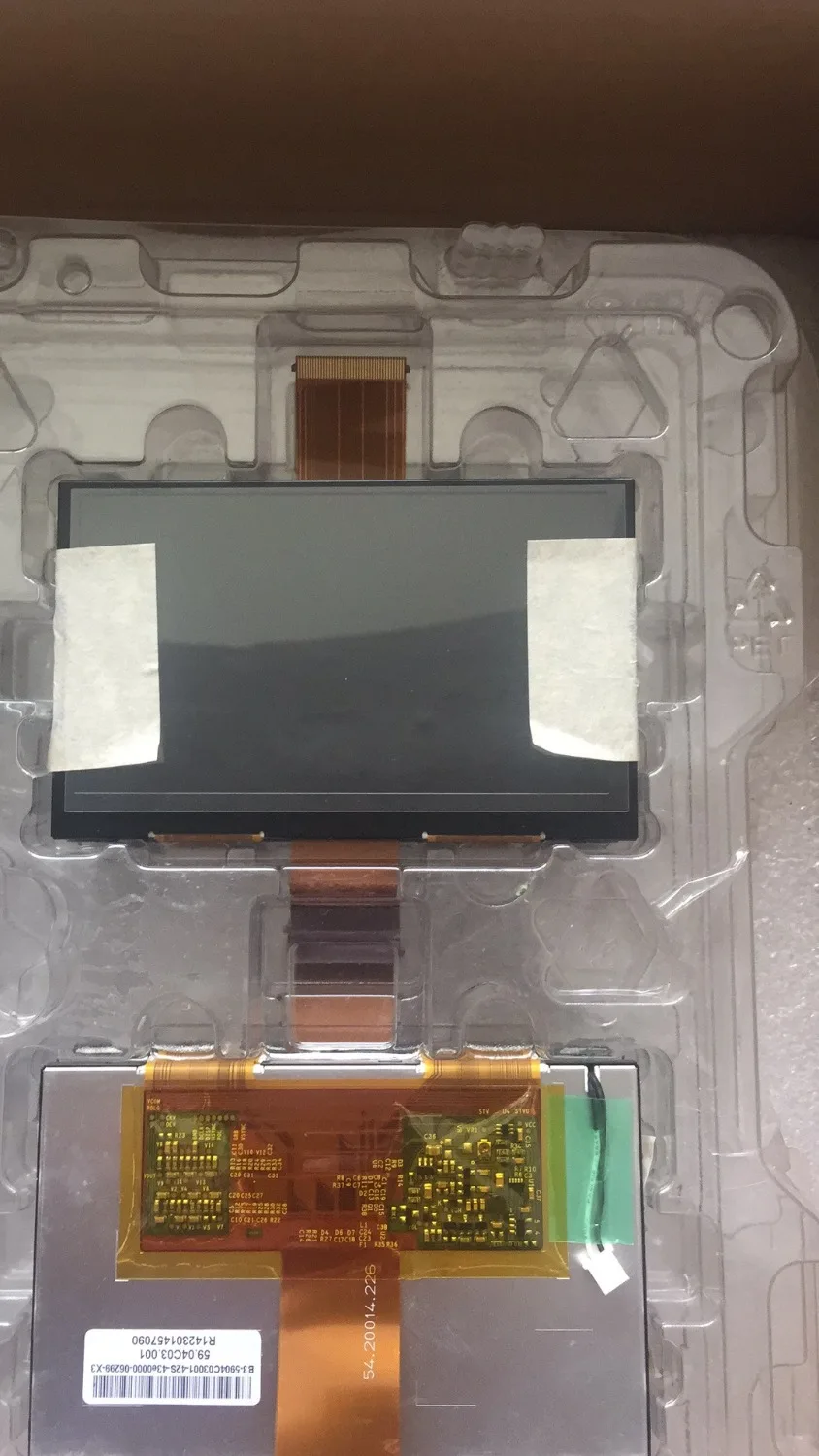 Оригинальный новый 4 3 дюймовый TFT ЖК дисплей C043FW01 V0 панель экрана для автомобиля