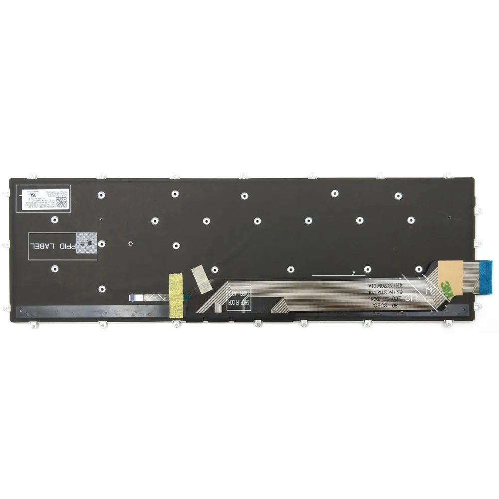 Новая клавиатура для ноутбука Dell G3-3579 3779 G5-5587 Series 15 Gaming с синей подсветкой US |