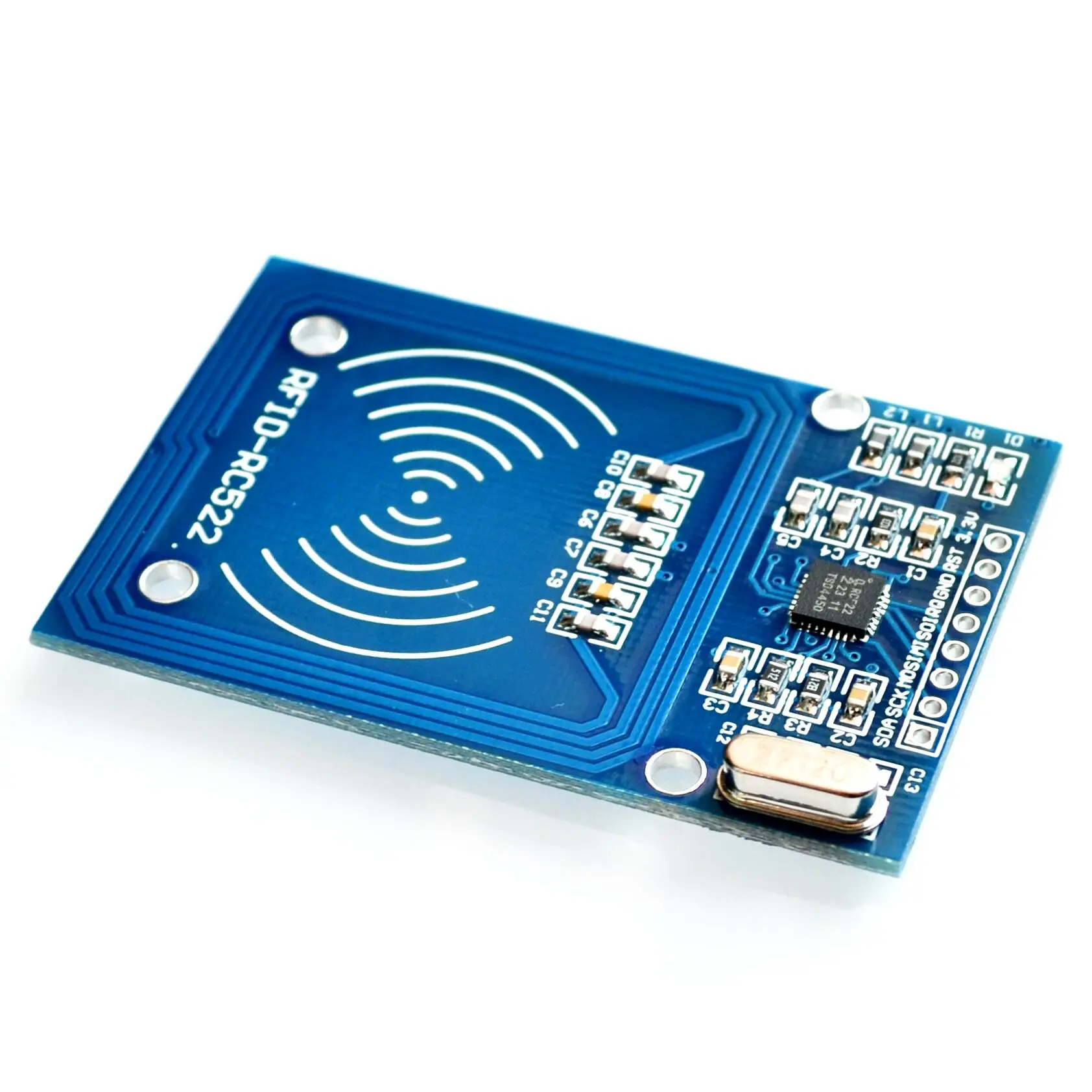 10 компл./лот MFRC-522 RC522 RFID RF модуль датчика платы ИС для отправки S50 Fudan card keychain |