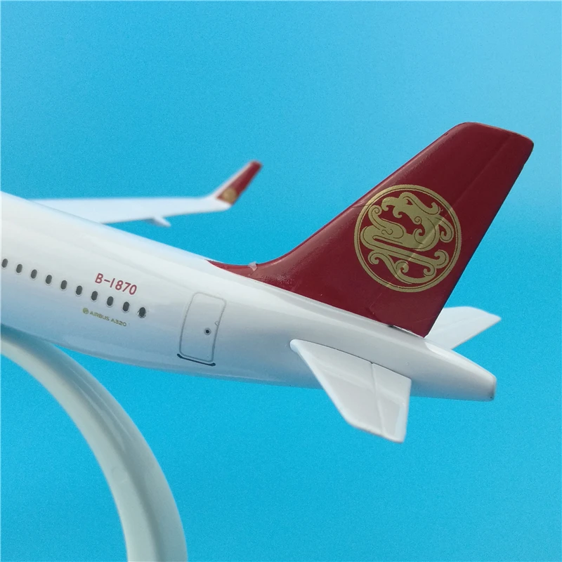 20 см A320 Juneyao airlines модель самолета Модель металлического Аэробус благоприятный