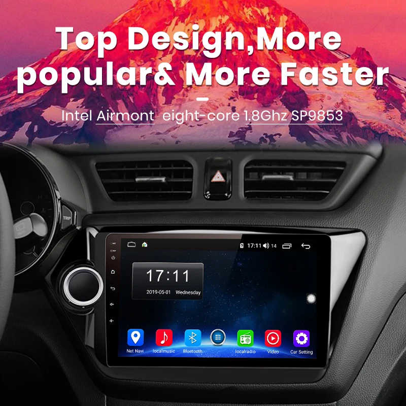 Junsun 4G+ 64G CarPlay DSP Android 8,1 автомобильный Радио Мультимедиа Стерео Аудио плеер gps 2 Din для hyundai Santa Fe 2 2006-2012 без DVD