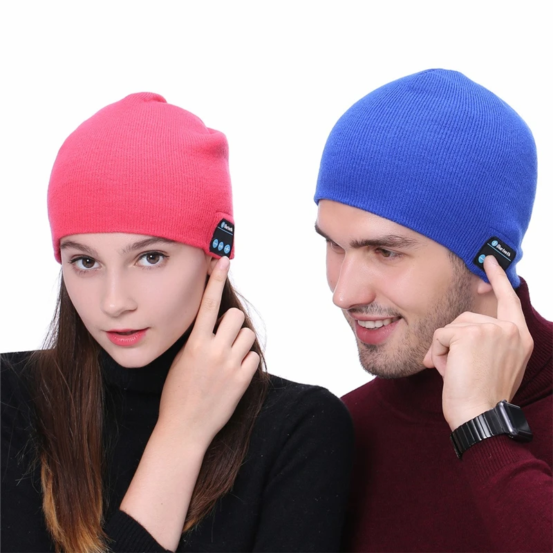 Модная шапка бини, шапка, беспроводная Bluetooth гарнитура, гарнитура, динамик, микрофон, зимняя, для спорта на открытом воздухе, стерео, музыка, шапка, 18Nov28