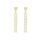 Великолепная сказка известная марка Дизайн 304 нержавеющая сталь среде Лидер продаж; модные очаровательные женские длинные падение сетки серьги