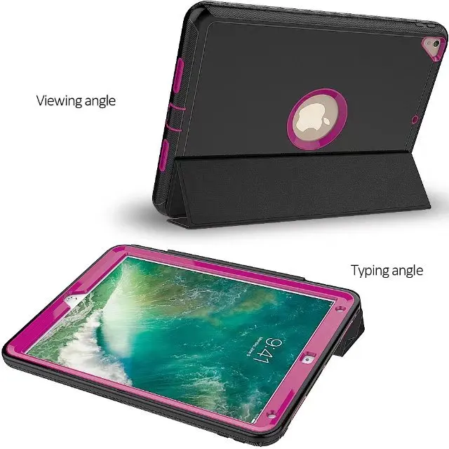 Силиконовый чехол из поликарбоната для, новинка, iPad Air, 10,5 дюймов, pro, 10,5 дюймов, умный чехол s, планшет, противоударный, для детей, безопасный Чехол-подставка+ ручка