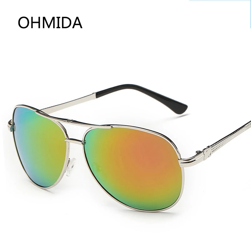 OHMIDA New Fashion Polarized Sunglasses Men Driving Sun Glasses Male Vintage Shades Goggle Polaroid Pilot Women UV400 | Аксессуары для