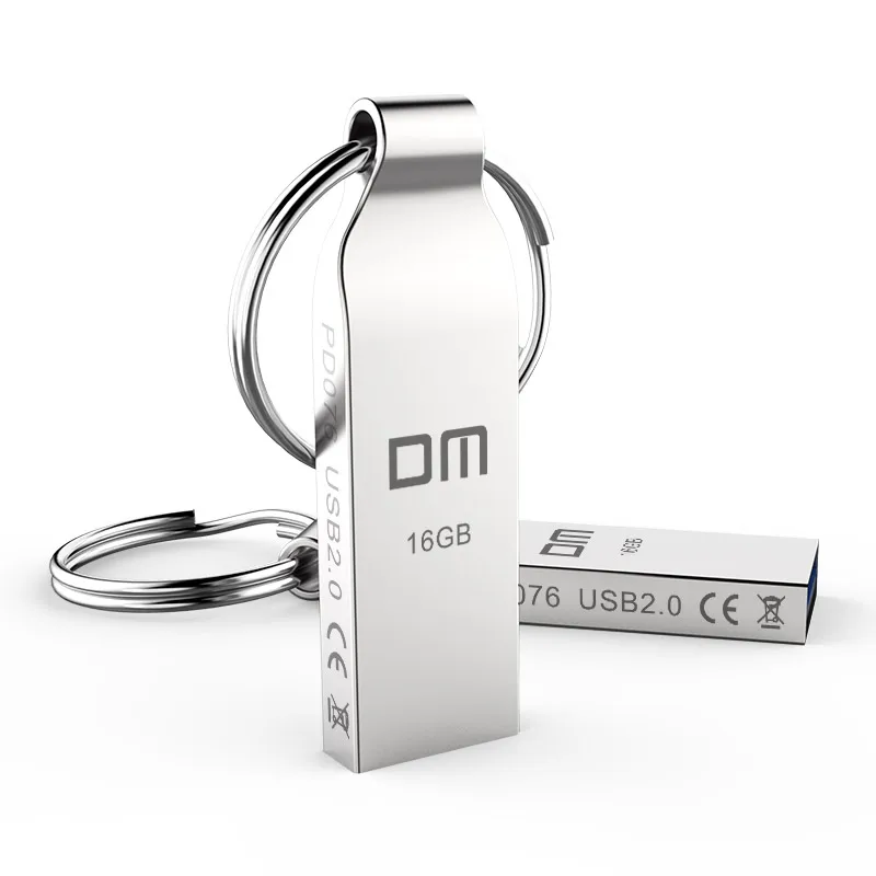 DM PD076 USB флеш накопитель 32 Гб металлический водонепроницаемый Флешка карта памяти