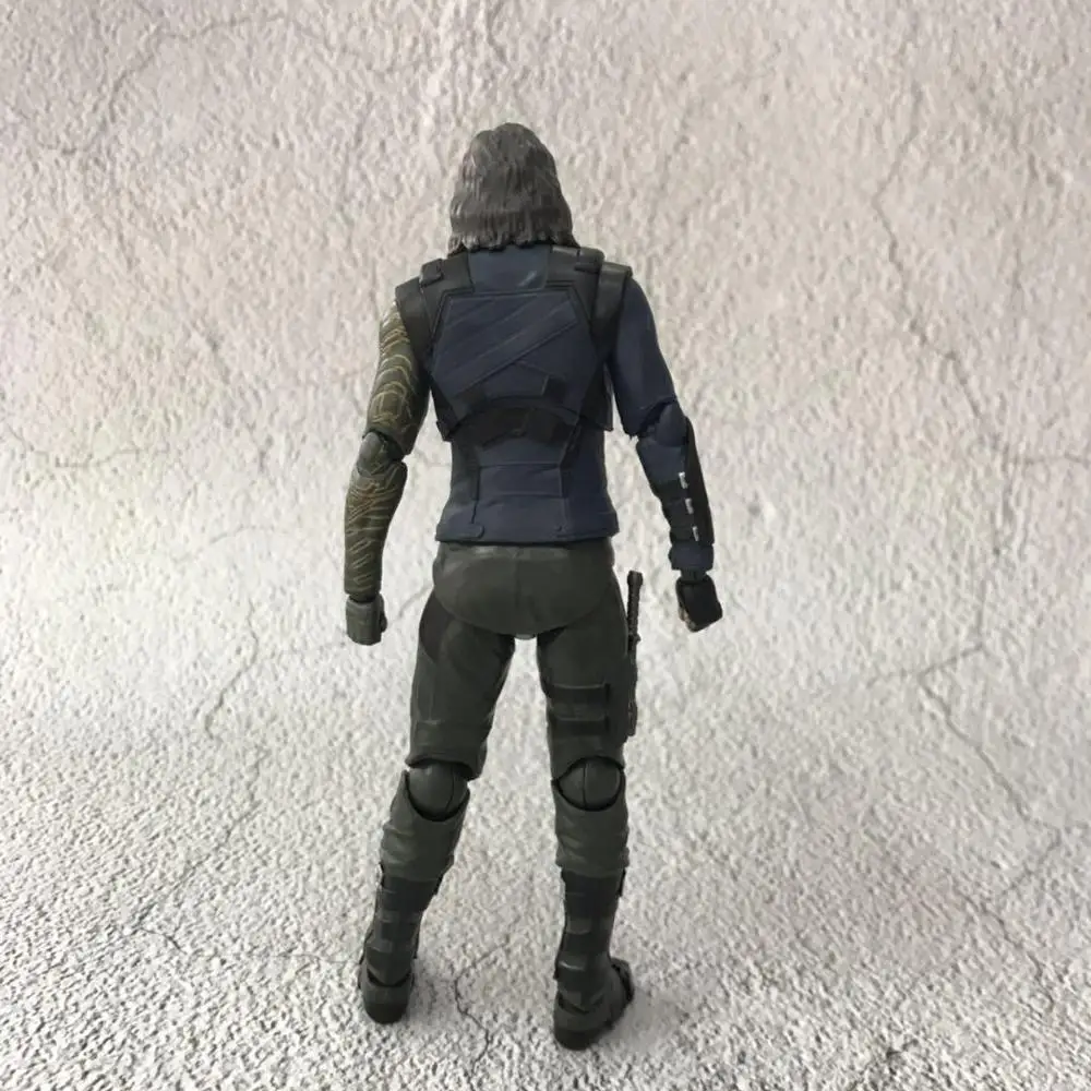 Персонаж Фильма 16 см SHF Бесконечная война баки Барнс душа лимит кукла действие