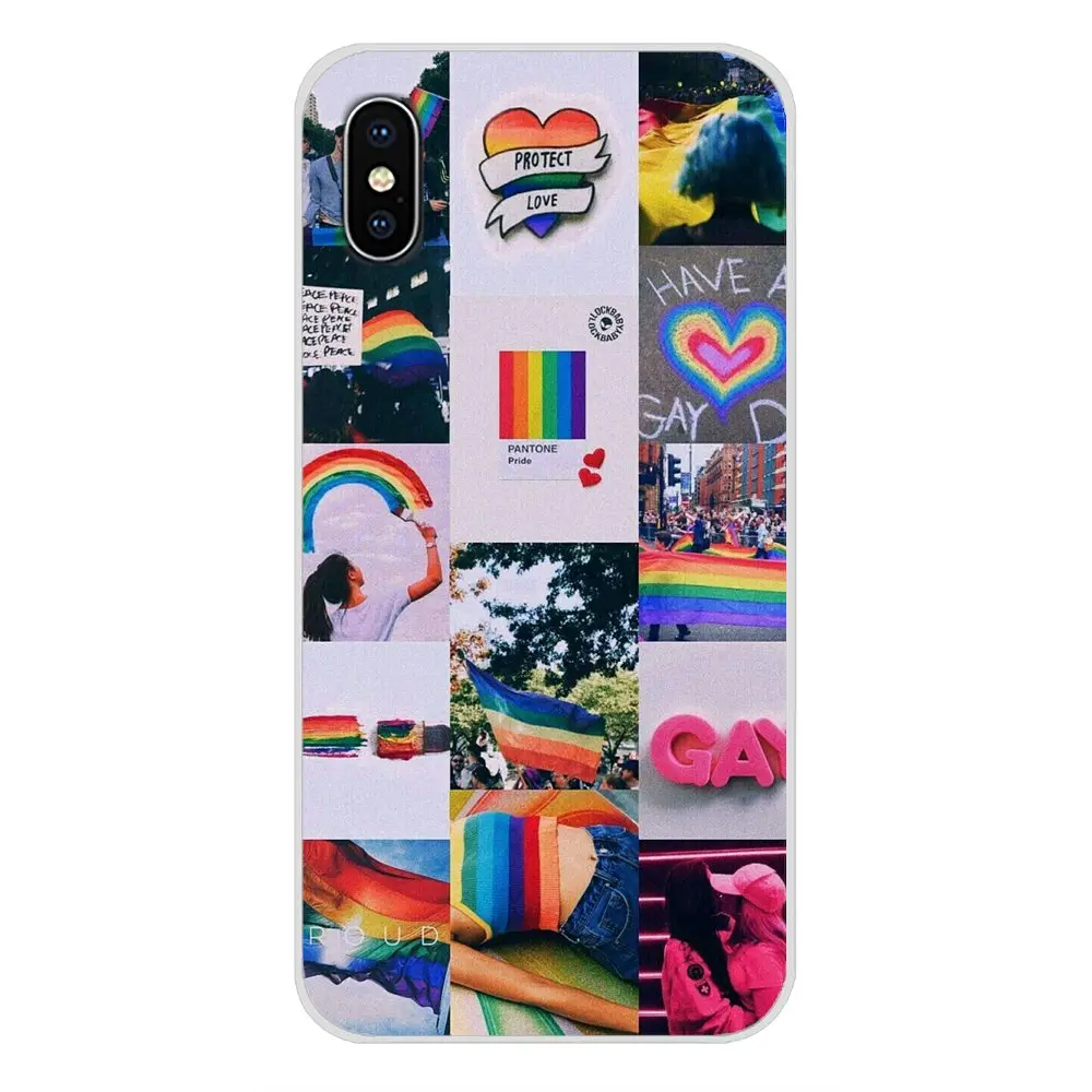 Аксессуары чехлы для телефонов Xiaomi Mi6 A1 5X 6X Redmi Note 5 5A 4X 4A 4 3 Plus Pro pocophone F1 LGBT Love is