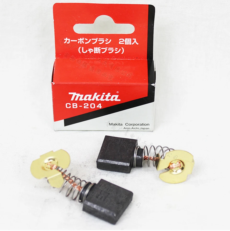 Японская Угольная щетка Makita CB 204 для угловой шлифовальной машины 9067/GA7020/9069/SA7000C