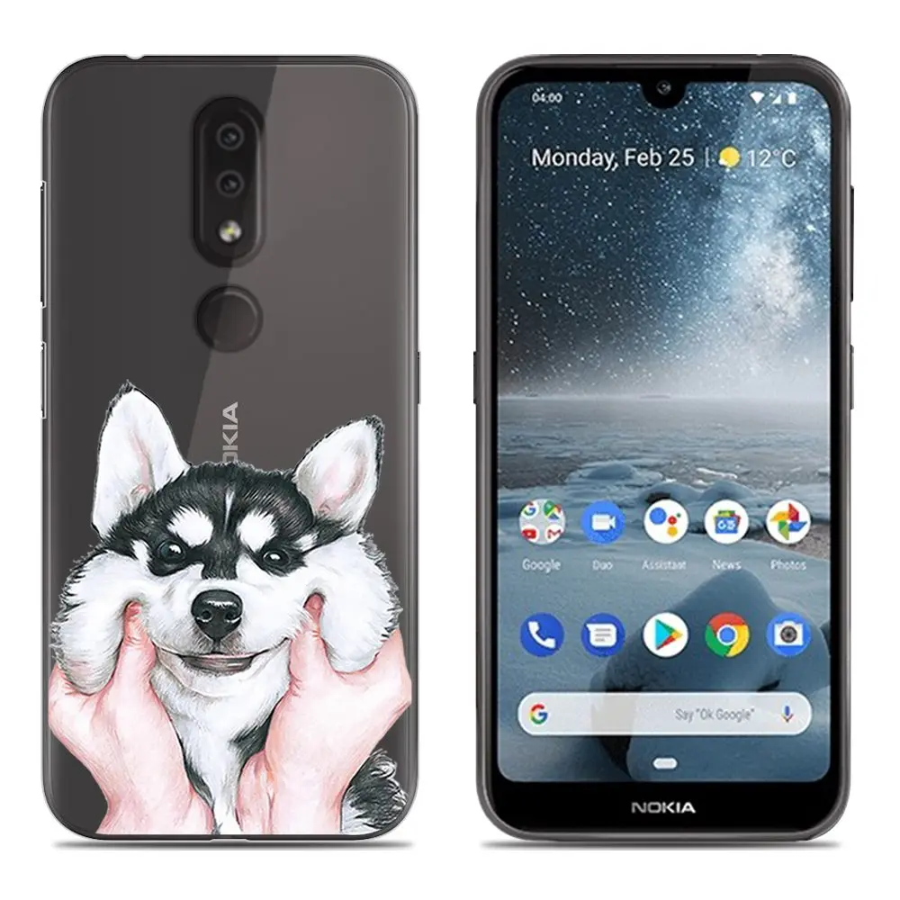 13 Мягкий чехол для телефона для Nokia 4,2 цветной крутой дизайн ТПУ силиконовый чехол для задней панели телефона - Цвет: 13