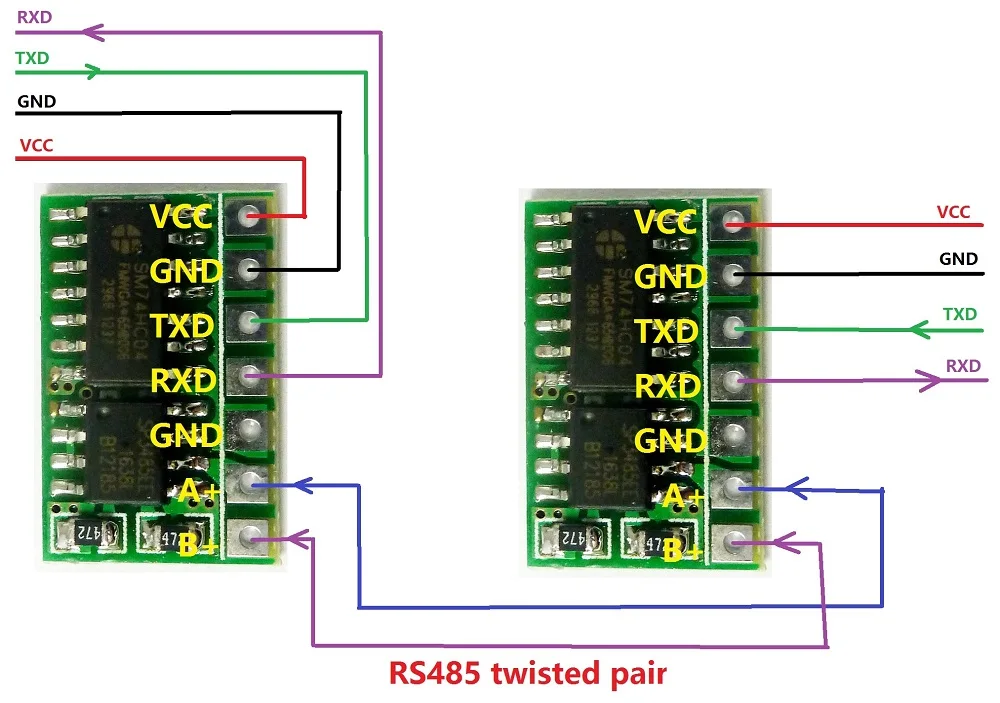 3 В UART серия к RS485 SP3485 конвертер трансивер модуль | Электронные компоненты и