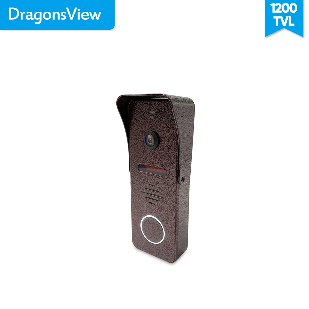 Dragonsview 7 дюймов видео дверной звонок камера с монитором 1200TVL запись
