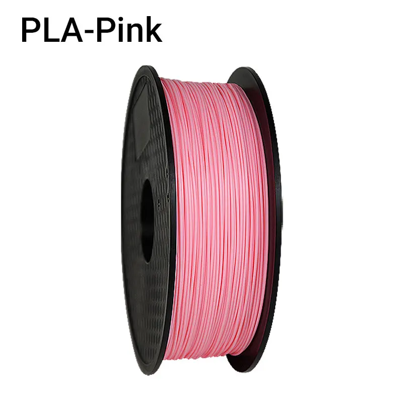 Pink TOPZEAL высокое качество PLA 3d принтер нити белого цвета 1,75 мм 1 кг катушка для 3D печати материалов - Цвет: Pink