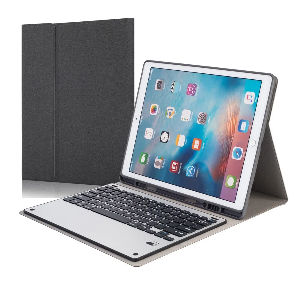 Клавиатура VOBERRY для Ipad беспроводная клавиатура Bluetooth 3 0 съемная Pro 12 9 дюймов чехол