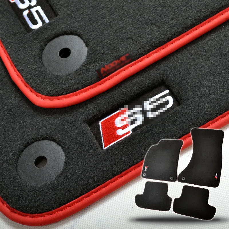 

5pcs Brand New Auto Carpet Mats Carpet Perfect Fitted For Audi S5 Car Floor Mats