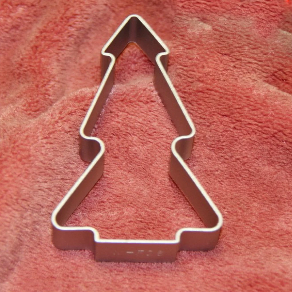 Алюминиевая форма для торта печенья Рождественская снежинки Санта Клауса конфет