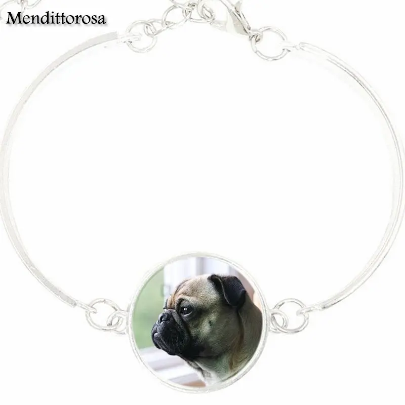 Серебряный браслет ювелирные изделия с украшением в виде кристаллов подарок для