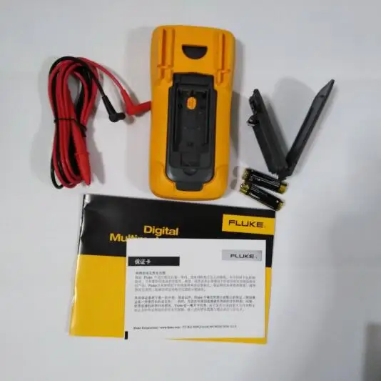 Цифровой мультиметр FLUKE 15B + Ohm с автоматическим/ручным диапазоном прямые продажи