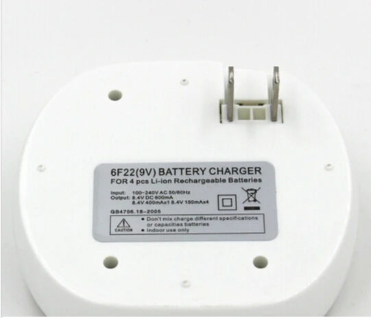 2 шт ETINESAN 9v 900mAh литий-ионная аккумуляторная батарея + зарядное устройство