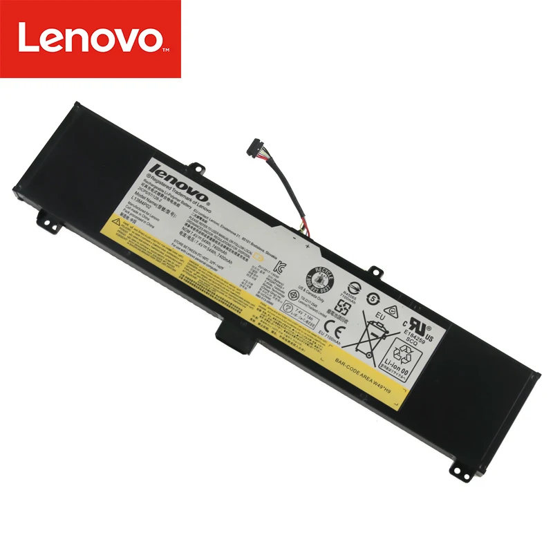 Оригинальный аккумулятор для ноутбука Lenovo Y50 70 Y70 121500250 Tablet L13M4P02 L13N4P01 7 4 V
