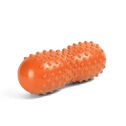30*11 см Myofascial релиз фитнес арахисовый Массажный мяч фасции массажер роликовый Пилатес Йога Подушка мышцы РЕЛЕКС Резина - Цвет: Оранжевый