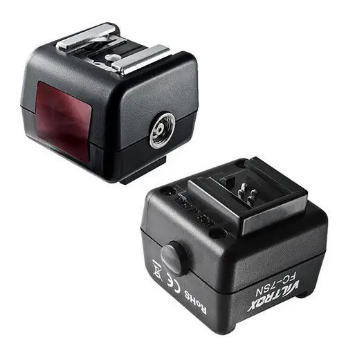 VILTROX фотовспышка горячий башмак оптический ведомый триггер адаптер для Canon Nikon