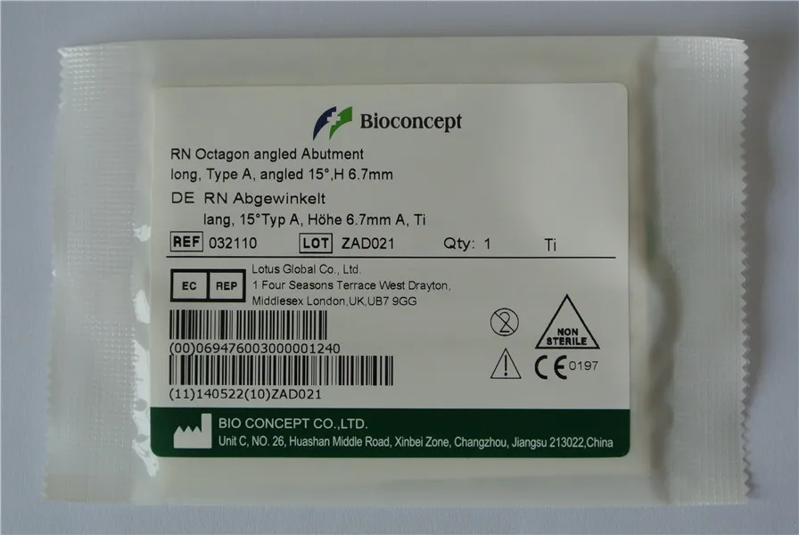 Подвеска под углом Straumann 15 типа А высота 6 7 мм длинная (обычная Шея) 032110 | Красота и