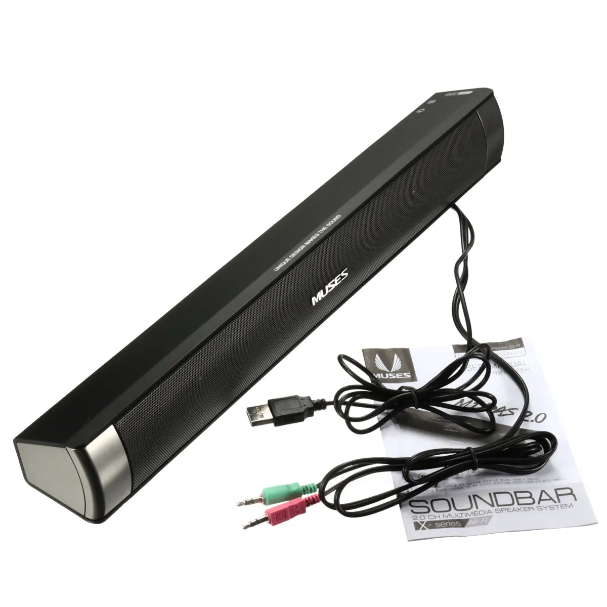 Динамик проводной Саундбар динамик HIFI бас стерео звуковая панель с USB AUX микрофон для компьютера ПК смартфон ТВ домашний кинотеатр ноутбук