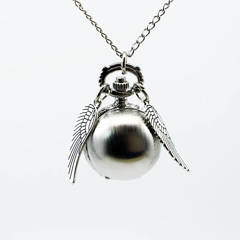 Модный свитер Крылья Ангела кварцевые карманные часы ретро шарообразные