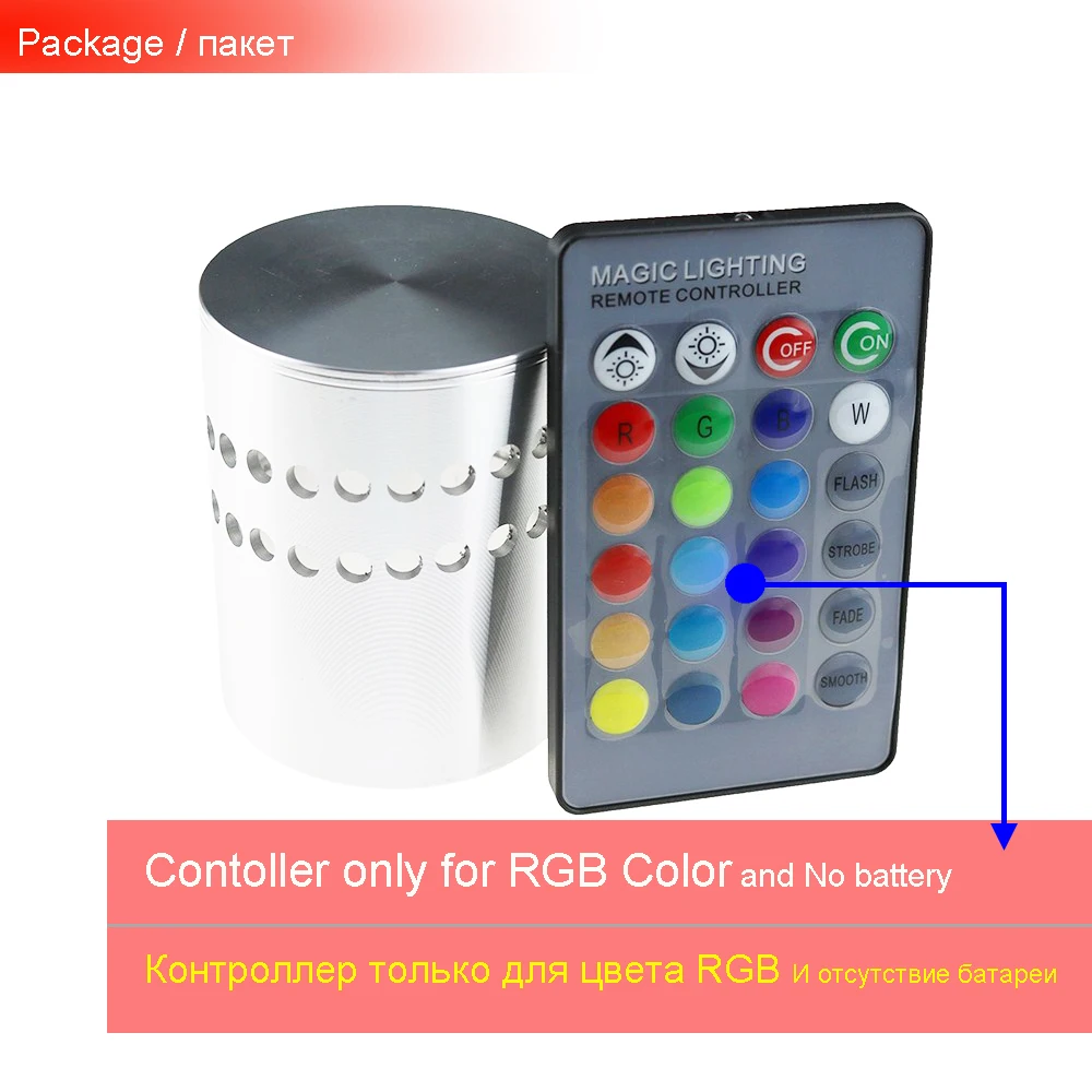 Светодиодный настенный светильник круглая настенная лампа для KTV бара