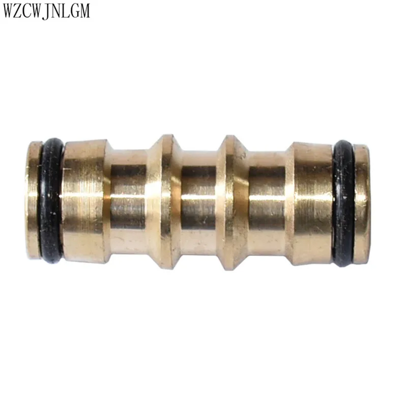 Латунный двунаправленный шланг для полива сада инструмент быстрого подключения
