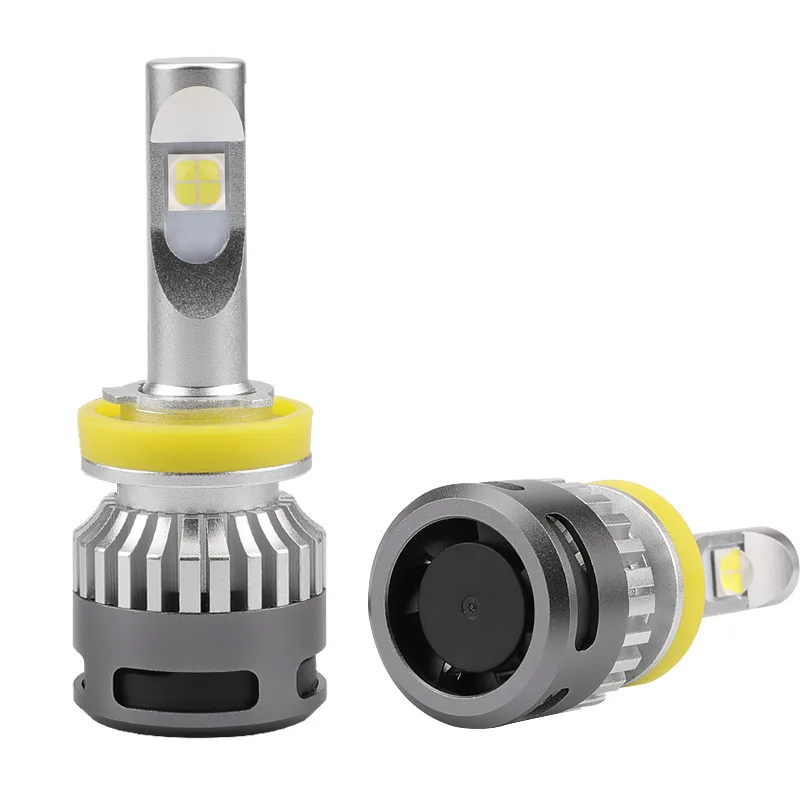 1 комплект Автомобильные светодиодные фары H7 h4 Led H8 HB3/9005 HB4/9006 9012 D1 CREE Chip XHP70