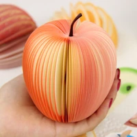 kawaii apple memo pad sticky paper home message scrapbooking fruit note post sticker creative school office stationery bookmark