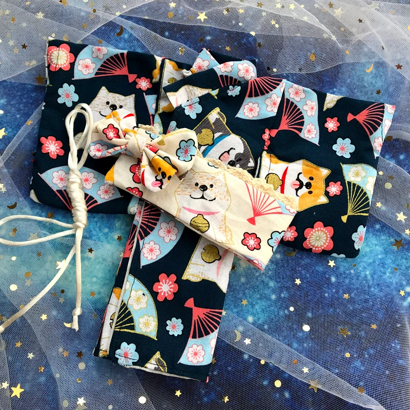 Кукла Одежда кукла 1/6 кукла в кимоно платье с большим бантом для 1/6 BJD SD 30 см кукла аксессуары с вишневым рисунком кролика