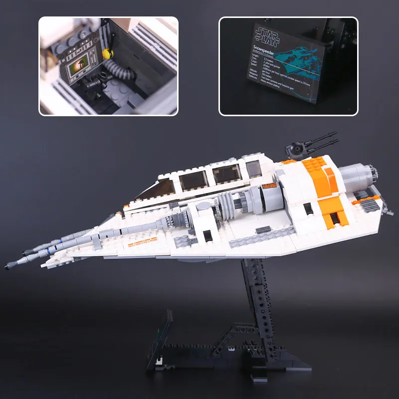 STAR WARS 05084 the UCS Rebel Snowspeeder Model Building Blocks Kits For Boys Compatible 10129 Brick Toy | Игрушки и хобби