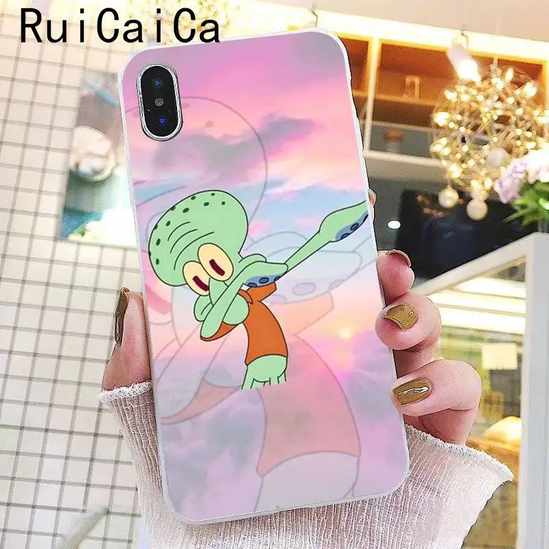 Ruicaica милый детский ТПУ чехол для телефона, чехол для iPhone 5 5Sx 6 7 7plus 8 8Plus X XS MAX XR Fundas Capa - Цвет: A16