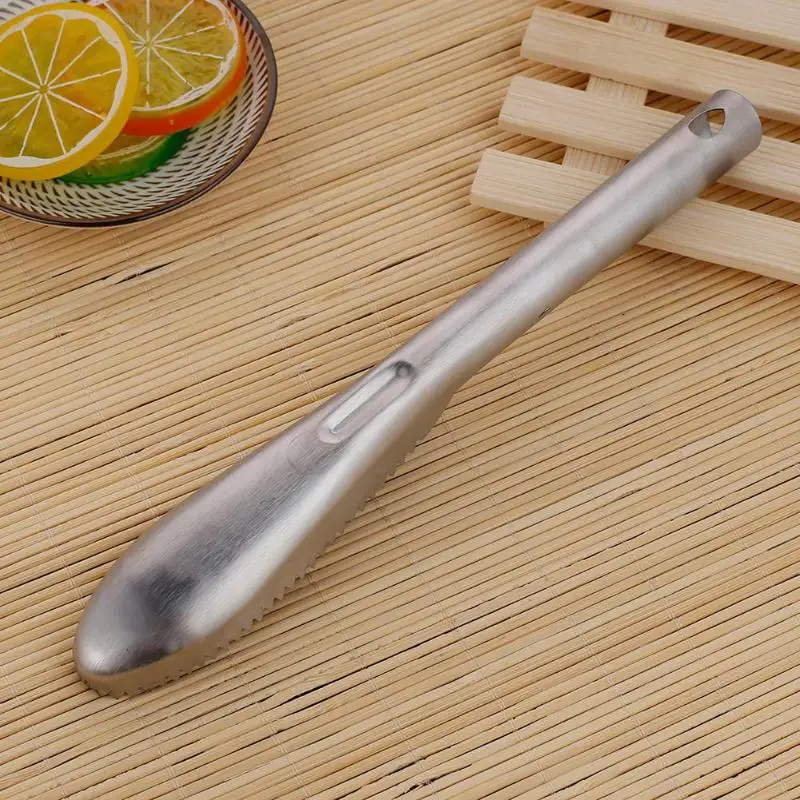 Очиститель чешуи для рыбы кухонный инструмент удаления из нержавеющей стали